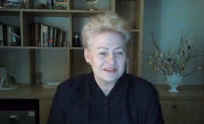 Lietuvos prezidentė D. Grybauskaitė: deguonies reikia ne tik ligoniams, bet ir mūsų ekonomikai