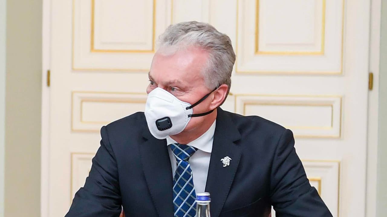 Šalies vadovas G. Nausėda. Nuotr. prezidentas.lt