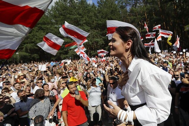 Baltarusijos prezidento rinkimuose triuškinamai laimėjo Svetlana Tichanovskaja