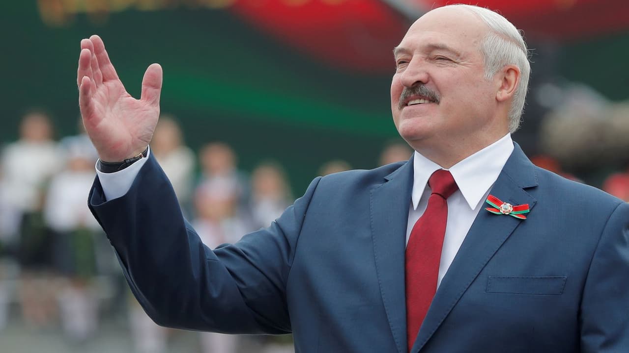 Baltarusijos prezidentas Aleksandras Lukašenka.