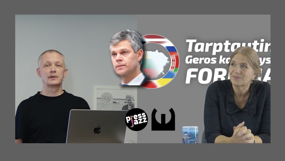 Pokalbis su „Tarptautinio geros kaimynystės forumo“ pirmininke