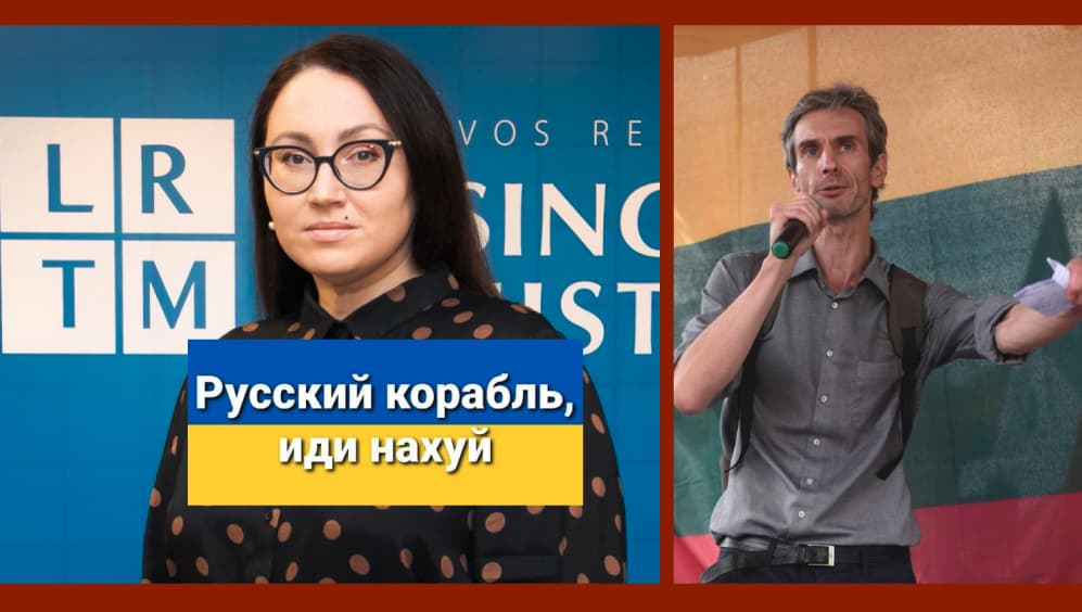 Teisingumo ministrė Ewelina Dobrowolska ir Šnipų tinklo Lietuvoje įkūrėjas Algirdas Paleckis. Nuotr. iš asmeninių paskyrų visuomeniniuose tinkluose viršelių.