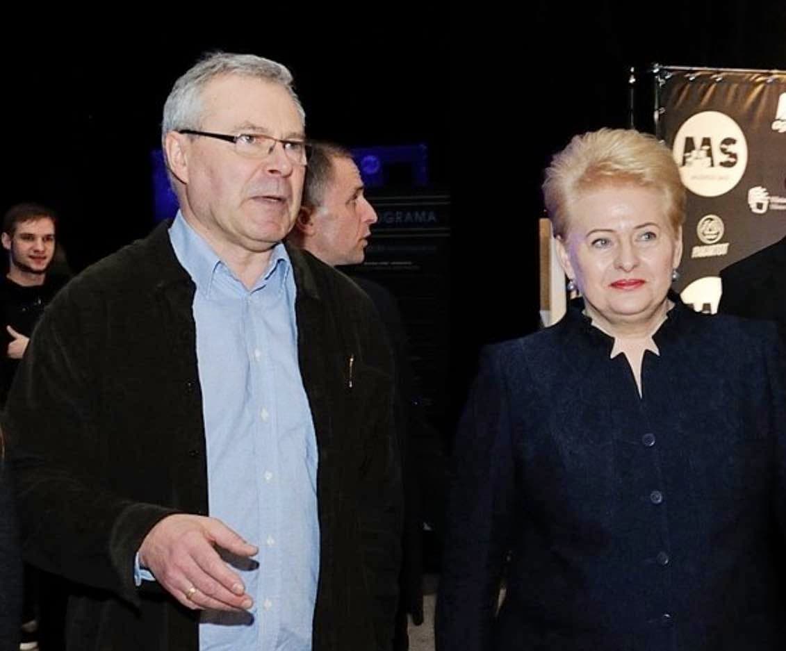 LRTK lyderis Rimantas Bagdzevičius (kairėje)