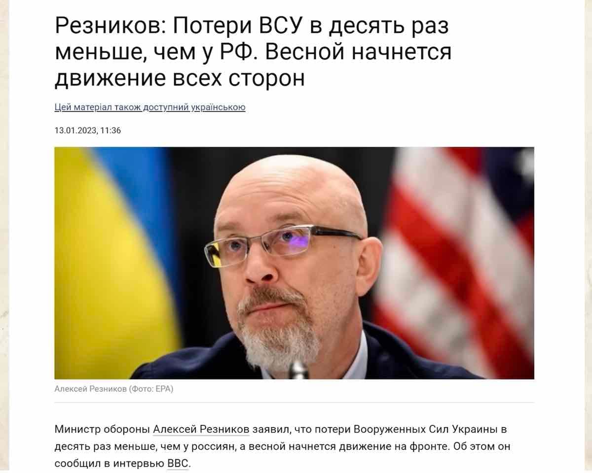 Ukrainos kariuomenė dešimt kartų efektyvesnė už Rusijos