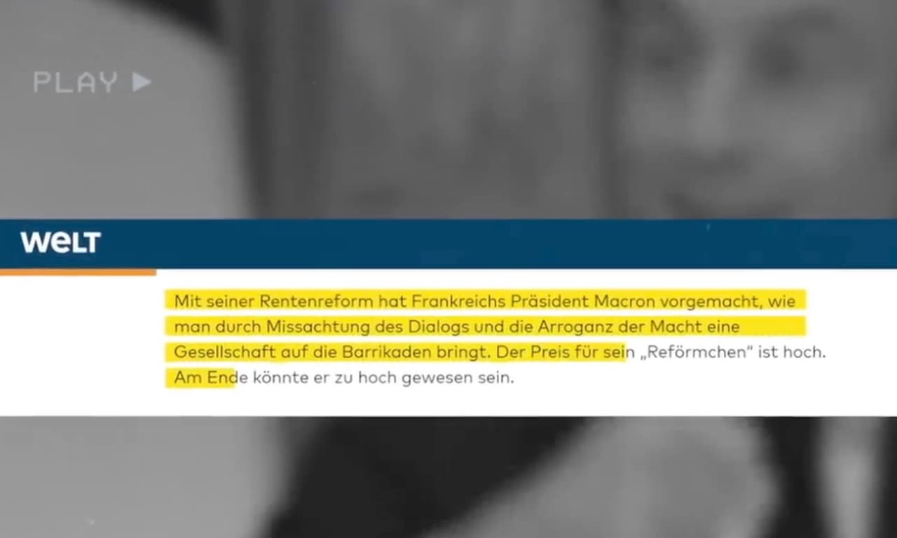 Vokietijos žiniasklaida neoptimistiškai piešia Makrono ateitį