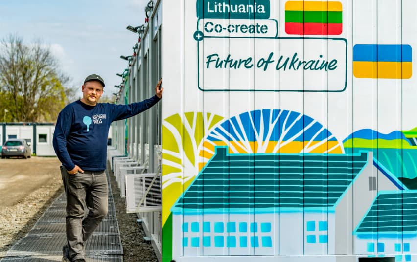 Lietuva sėkmingai vykdo Ukrainos atstatymo darbus