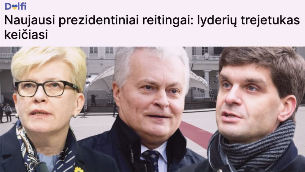 Vėgėlė didina apsukas – ar sugebės iki finišo atsilaikyti Nausėda?