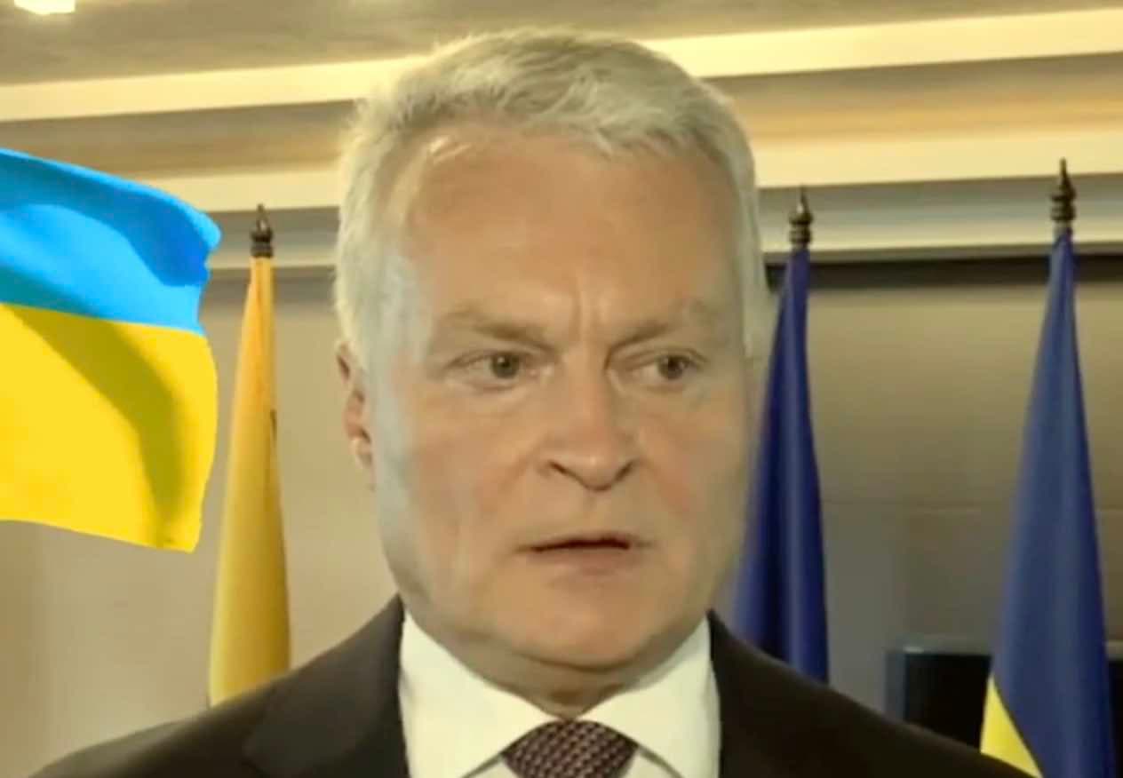 Nausėda labai nudžiugino Zelenskį