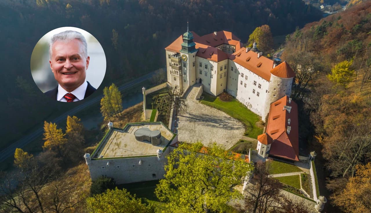 Dar vienas istorinis Nausėdos vizitas