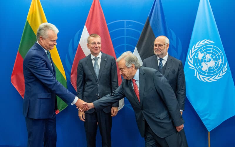 Amerikoje Nausėda atskleidė, kad tik padedant Ukrainai mes galime siekti tvarumo