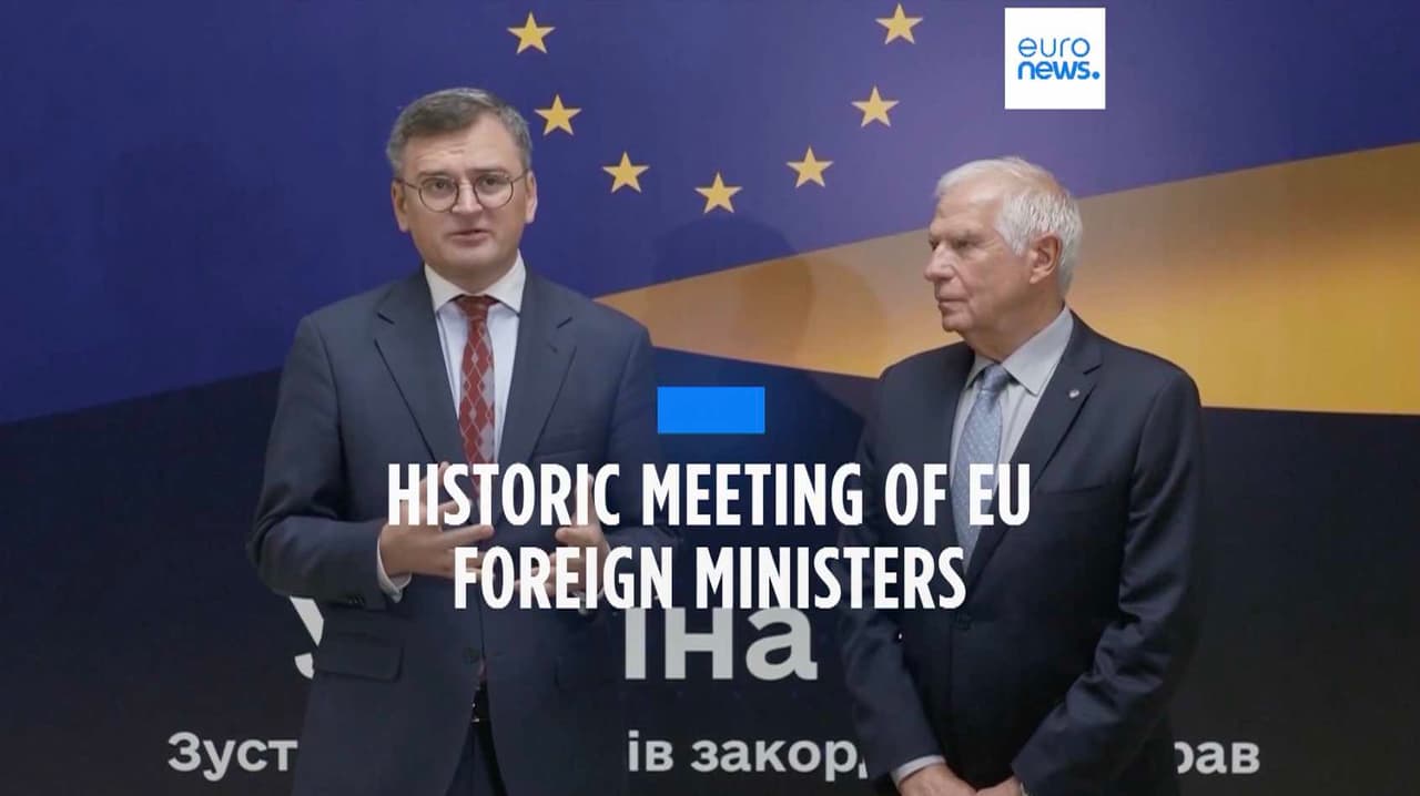 Ukrainoje šaukiamas istorinis ES užsienio reikalų ministrų aukščiausiojo lygio susitikimas