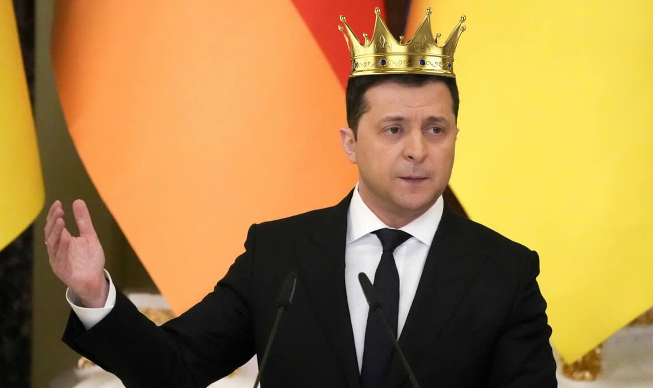 Vardan pergalės, Ukrainoje vadovavimą turėtų perimti kariškiai, Zelenskis būtų kaip karalius