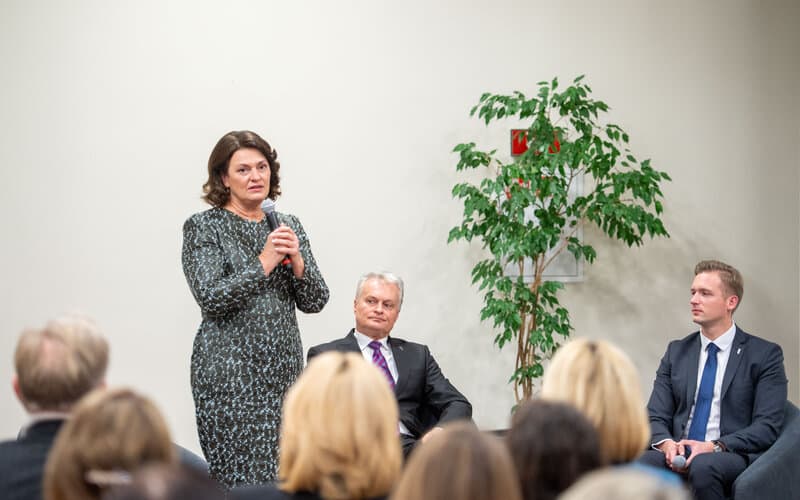 Vilniaus rajone Nausėda aptarė rajono problemas