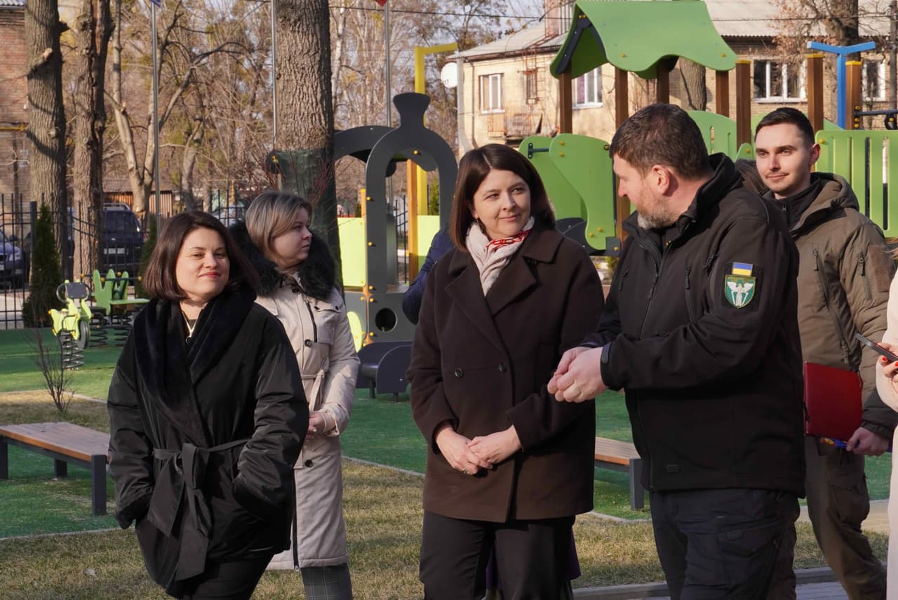 Skaistė Kijeve informavo ukrainiečius, kad nedels su finansine parama, siekiant atstatyti Ukrainą