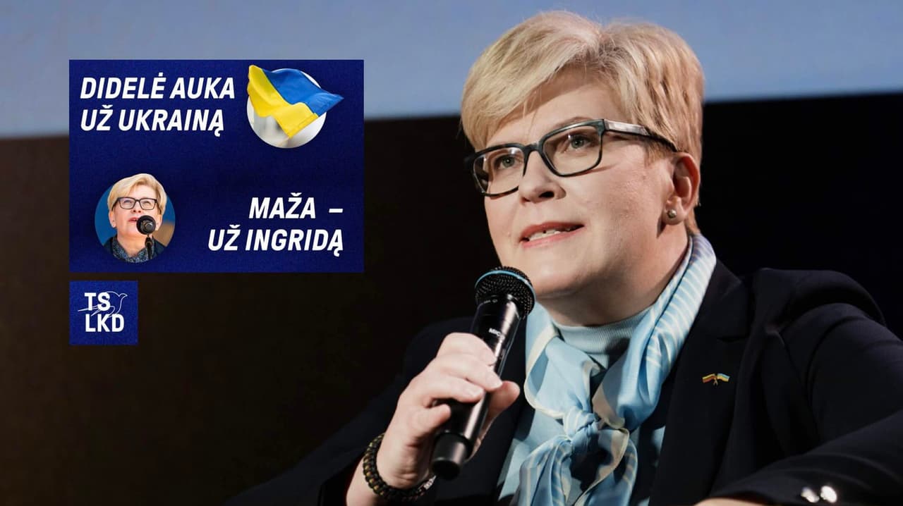 Aukokime Tautos prezidentei ir mūsų pergalei fronte: didelė auka – už Ukrainą, maža – už Ingridą!