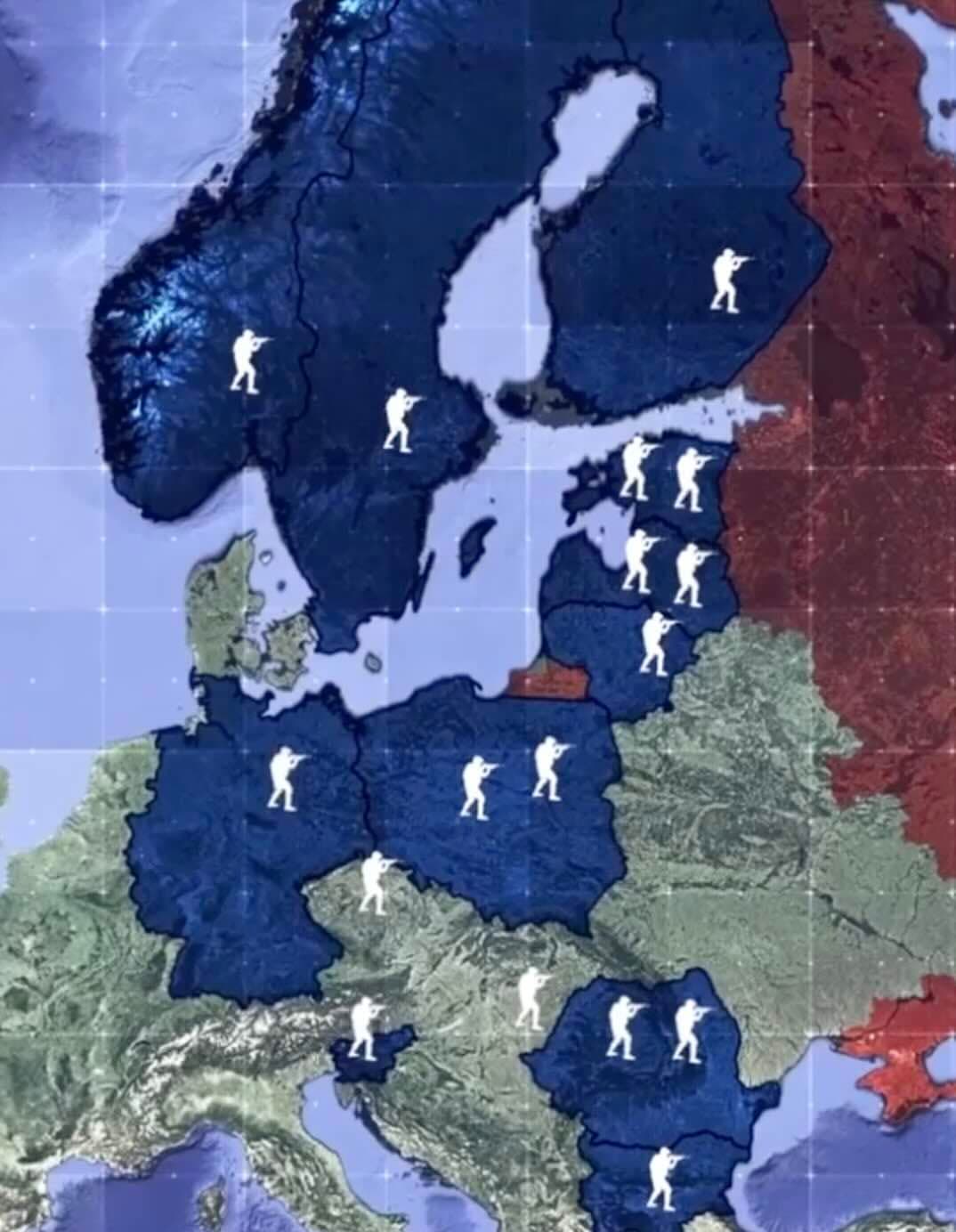 2024 m. NATO manevrų, kuriais siekiama atgrasyti Rusiją, sąrašas