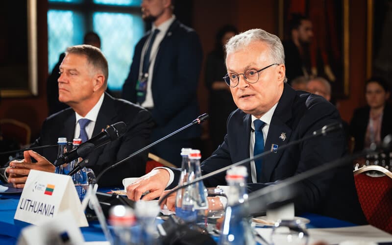 G. Nausėda ir vėl buvo pasaulio dėmesio centre.