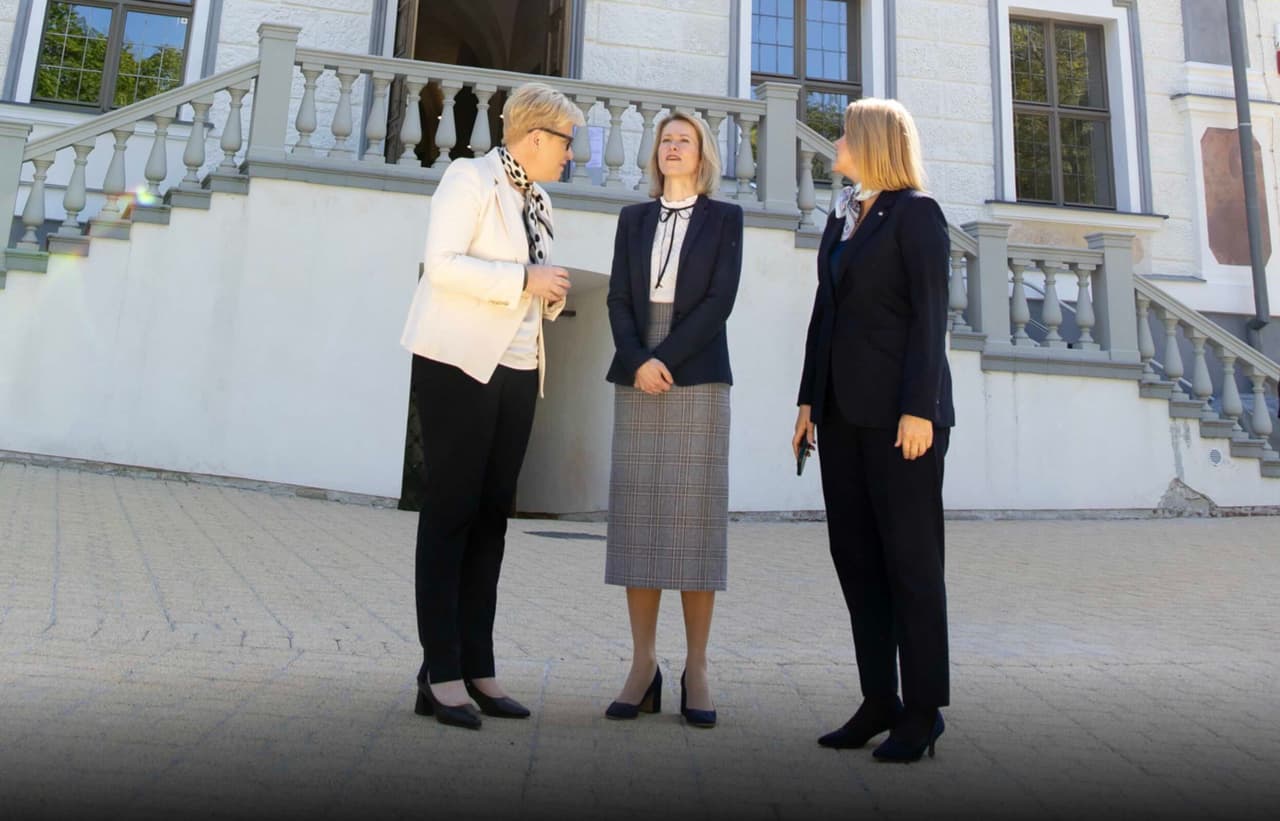 Silina, Šimonytė ir Kaja aptarė paramą Ukrainai ir savo darbų pažangą