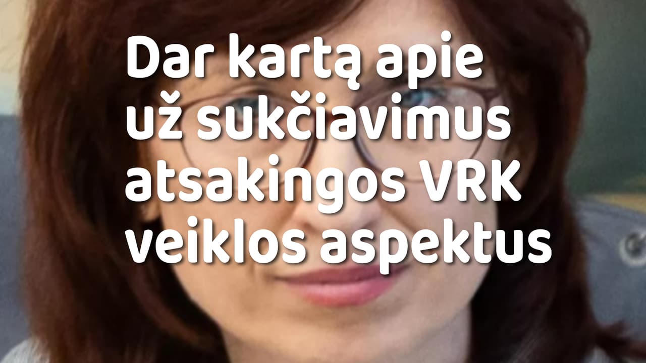 Dėl VRK sprendimo skelbti Respublikos Prezidento rinkimų II turą