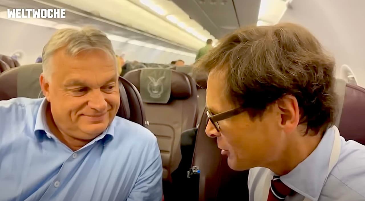 Viktoras Orbanas Maskvoje: pirmasis interviu po aukščiausio lygio susitikimo su Vladimiru Putinu