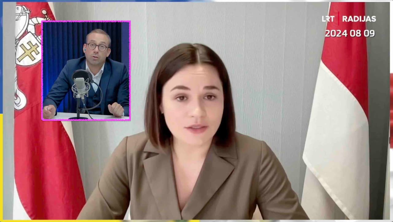 Baltarusijos prezidentė davė išskirtinį interviu Lietuvos tautai ir visai pasaulio bendruomenei