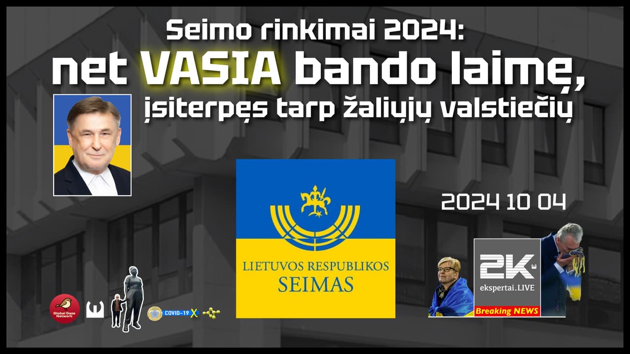 Seimo rinkimai 2024 – VASIA, kaip simbolis
