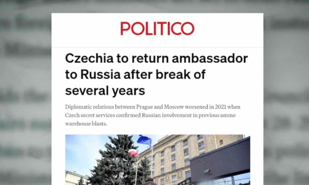 Čekija gražina savo ambasadorių į Rusiją