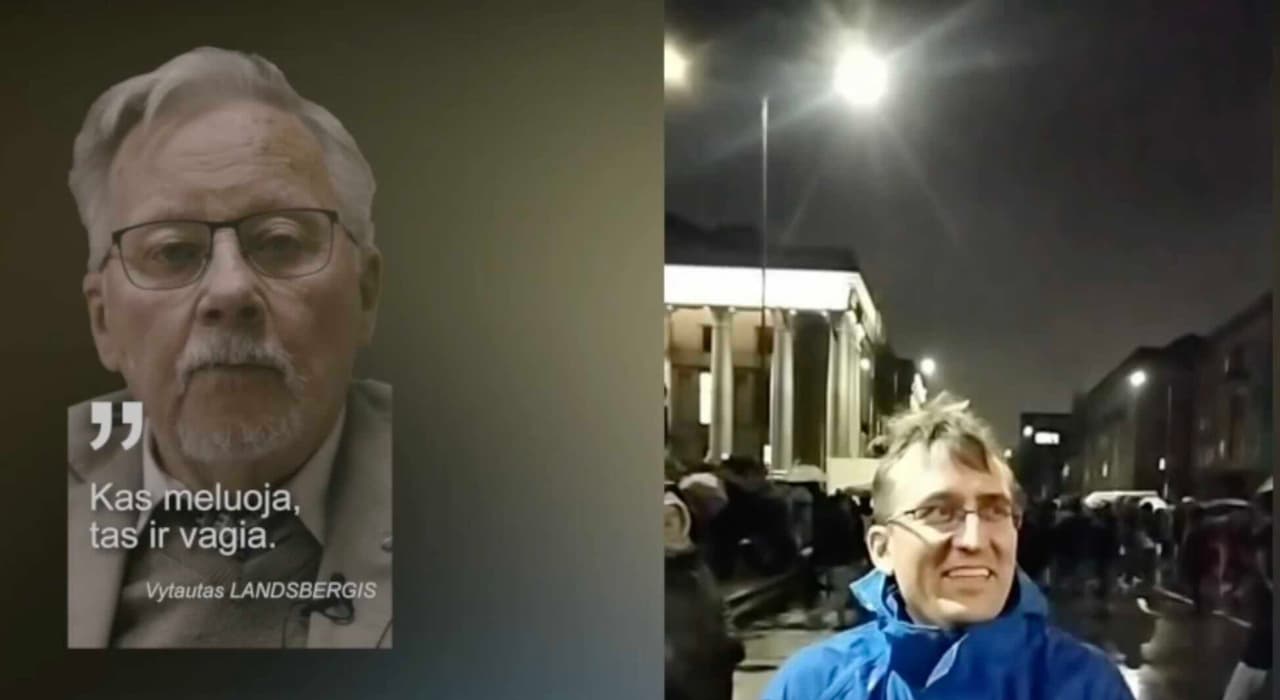 Žmonės alpo. Mitingo „10 minučių tylos“ prieigų fragmentai