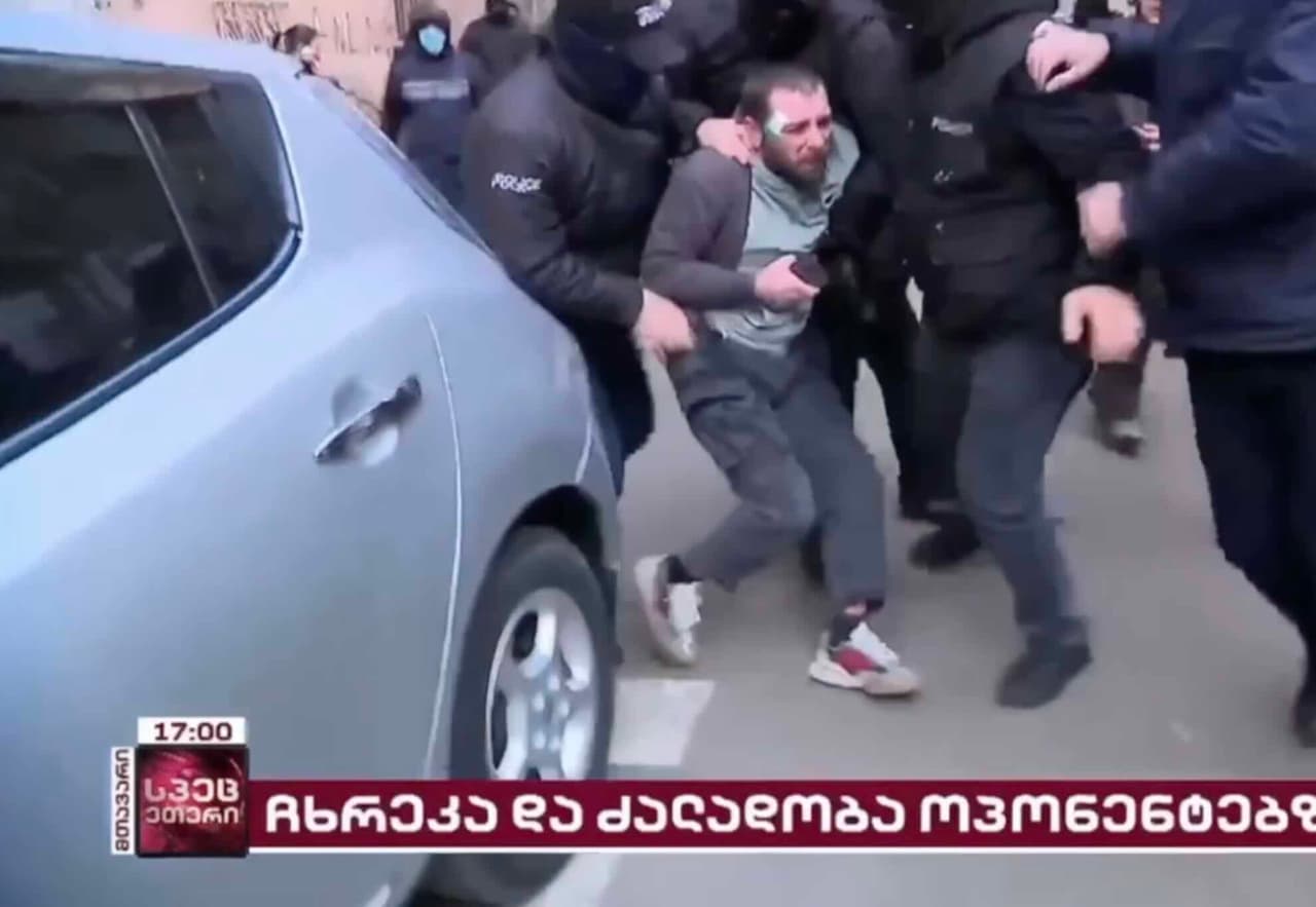 Sučiupta nemažai Gruzijos opozicionierių