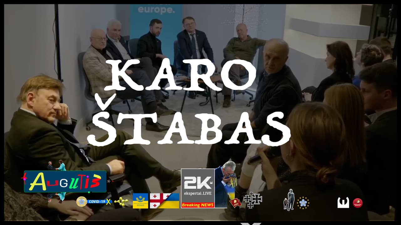 Žalimas su bendraminčiais Vilniuje pradėjo kurti Karo štabą