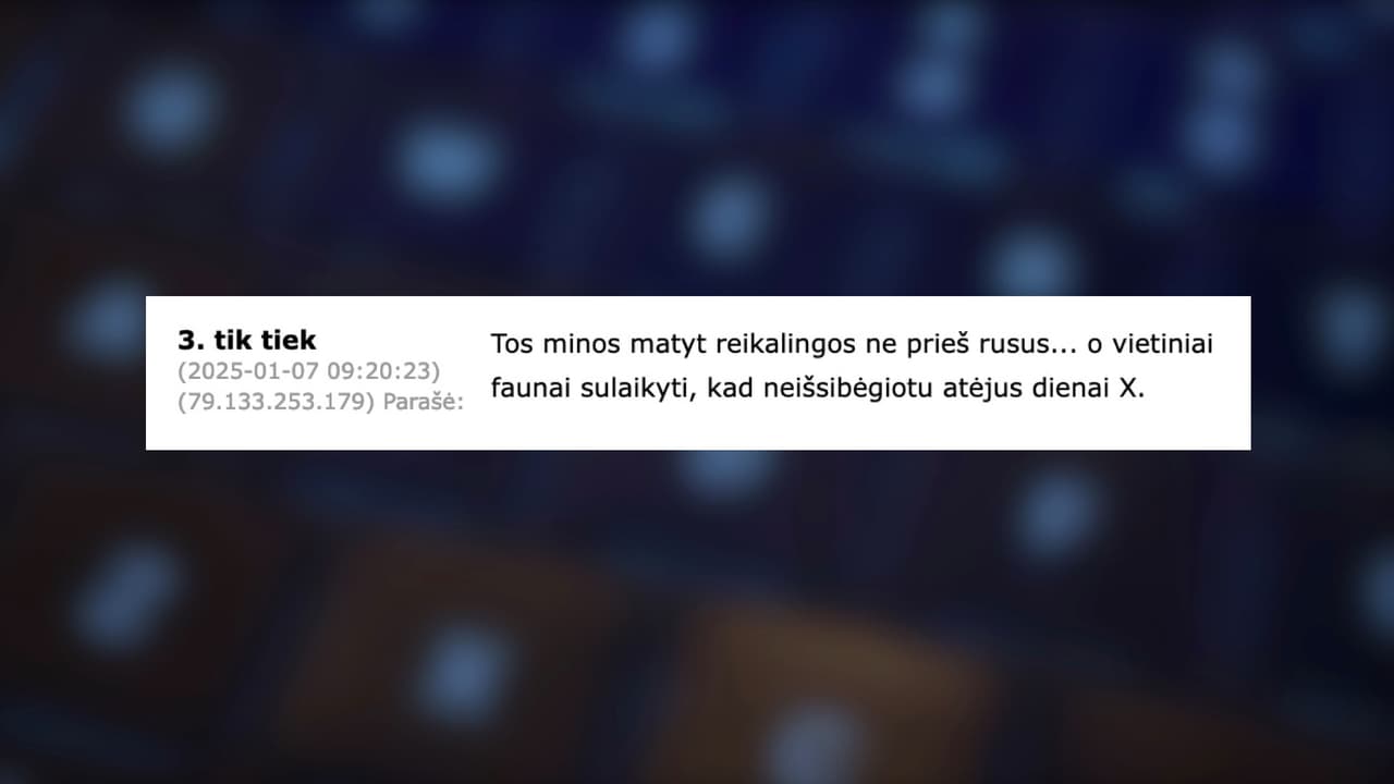 Telkimės ir vienykimės, kad turėtume galimybę kokybiškai užsiminuoti
