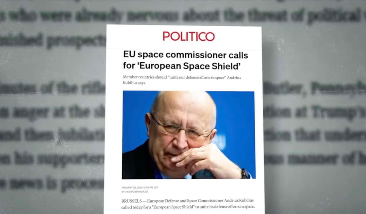 ES Kosmoso komisaras Kubilius paragino sukurti Europos kosminį skydą gintis nuo priešų