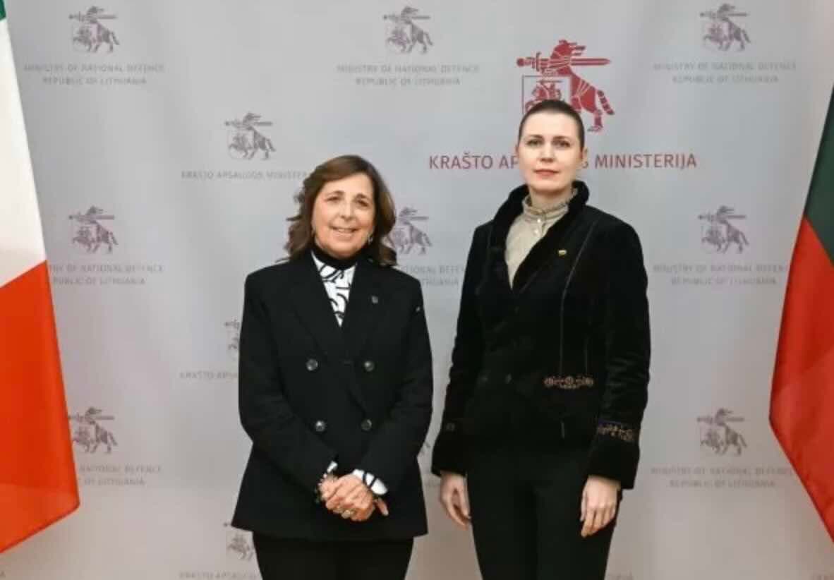 Šakalienė: esame dėkingi Italijai už reikšmingą indėlį į mūsų regiono saugumą