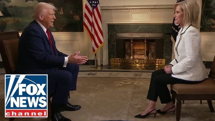 Donaldo Trampo interviu po telefoninio pokalbio su Vladimiru Putinu