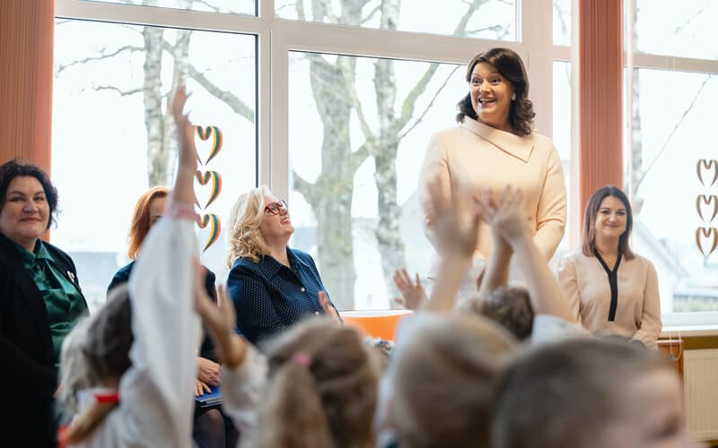 Nausėdienė dirbo Jurbarko rajone