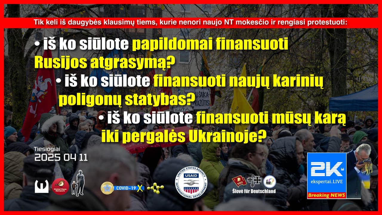 Paskubėkime: naujas NT mokestis padės dar labiau sutvirtinti atgrasymą ir visą valstybę