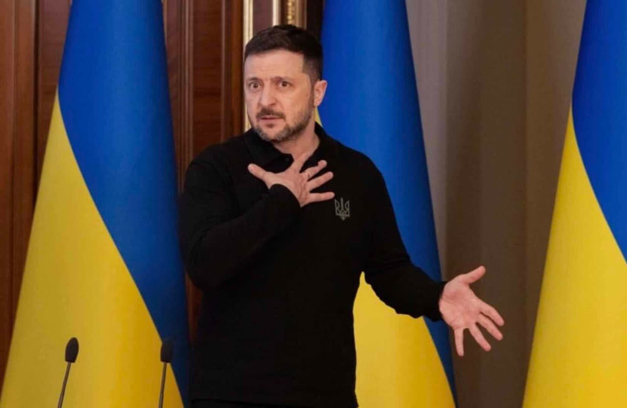 Zelenskis teigia, kad Kinija tiekia ginklus Rusijai, o Trampas apie tai nieko nežino