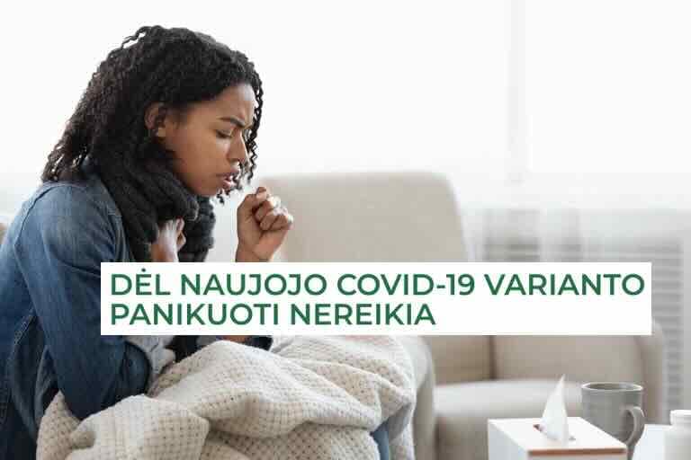 Naujasis COVID-19 variantas NB.1.8.1 – nevenkite stiprintis sustiprinamosiomis