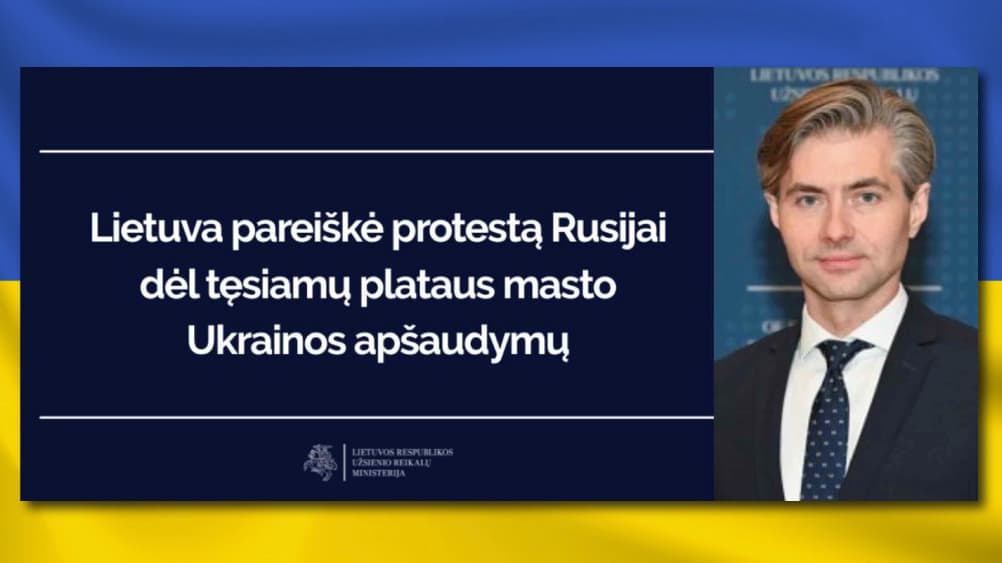 Nausėdos Budrys pareikalavo besąlygiškai išvesti Rusijos kariuomenę iš Ukrainos