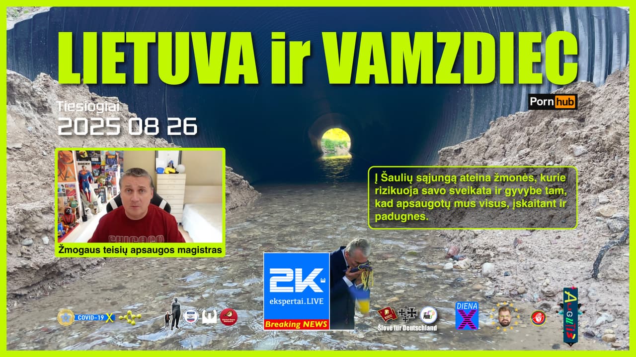 Lietuva ir jos vamzdžių stiprybė