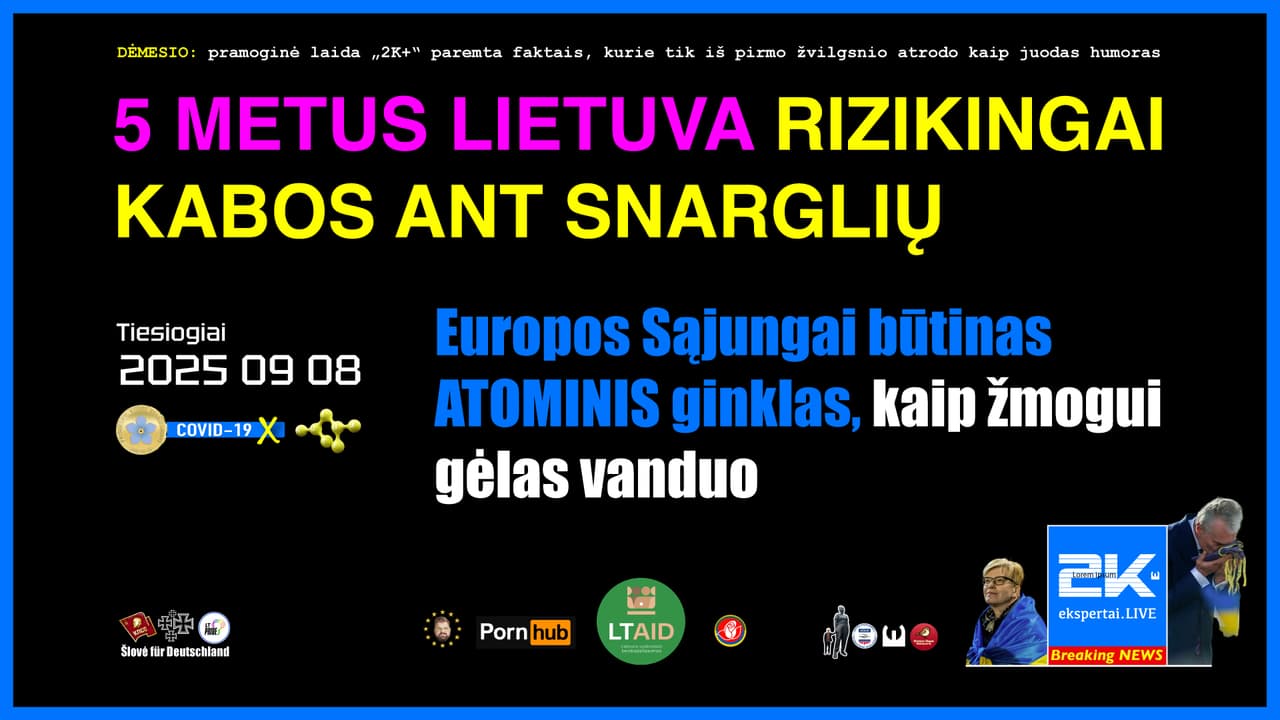 Jei bus pristabdytas karas Ukrainoje, Rusija puls Lietuvą iš karto