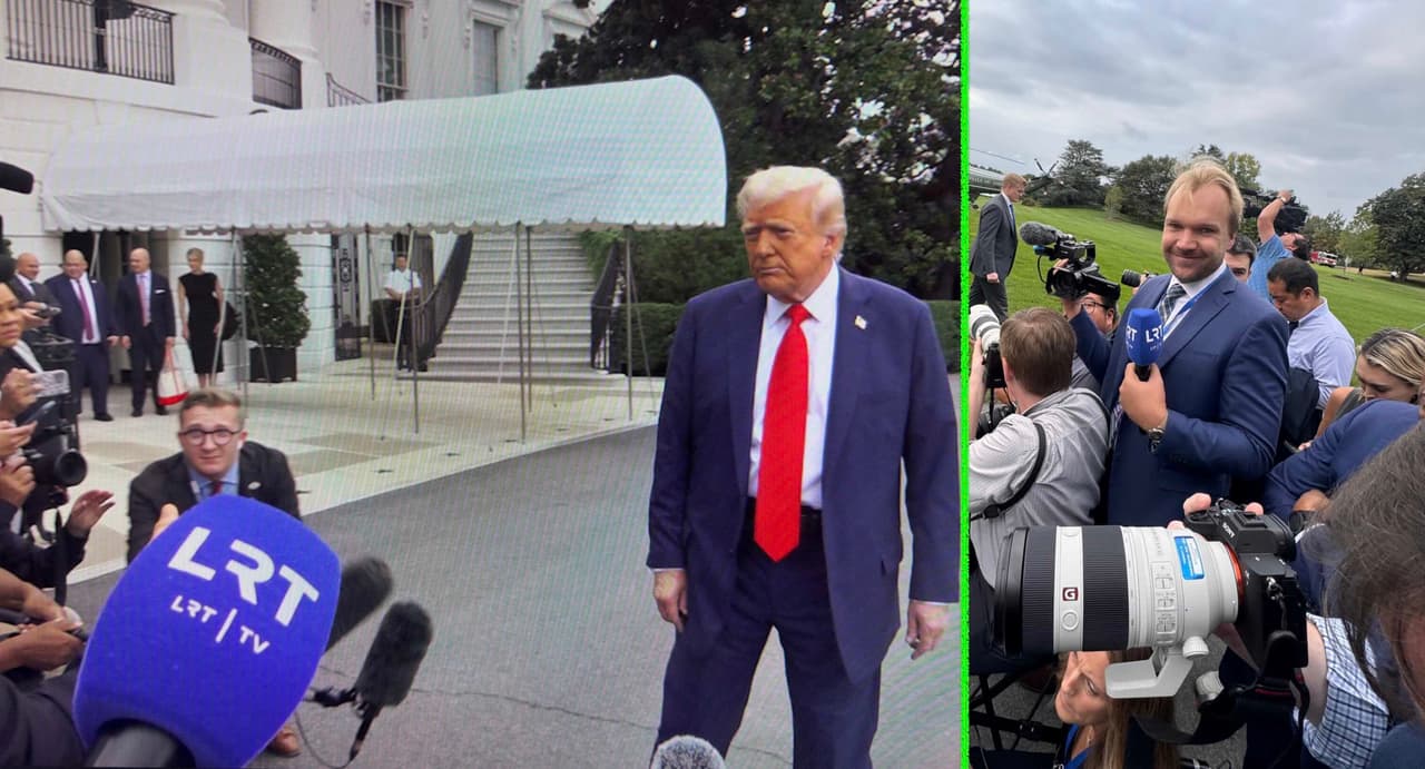 Istorinė akimirka: Trump du kartus pasakė – padės