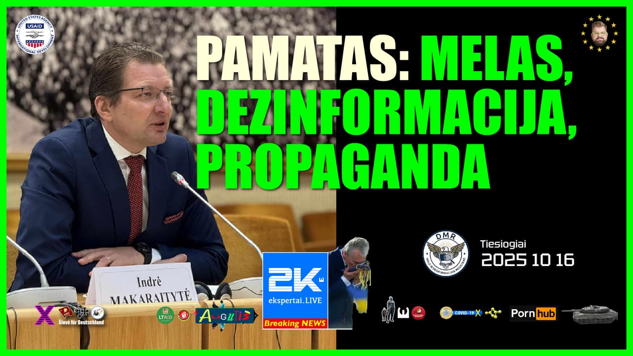 Nūdienos LIETUVA: nuo „mokslininkės“ Budrytės iki „prezidento“ Guaidó. Ką apie tai mano inspektorius Radzevičius?