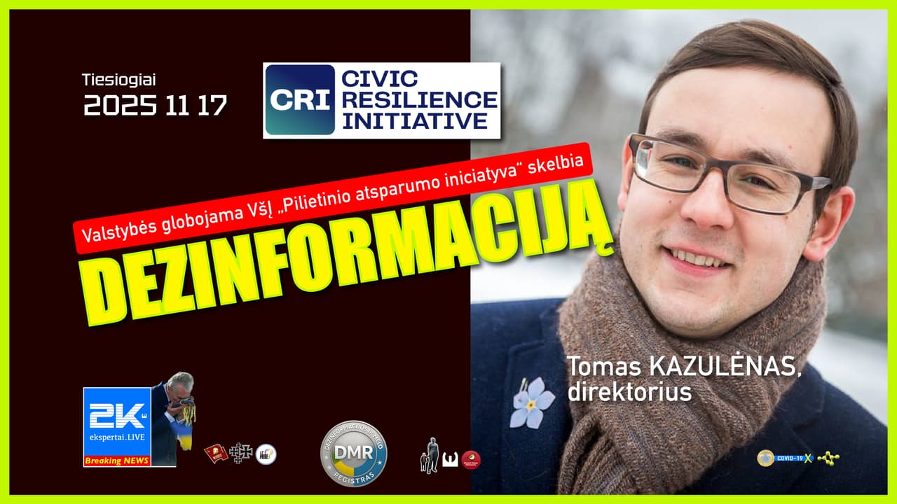 Tomas Kazulėnas. Misija – skelbti Landsbergiams gyvybiškai reikalingą melą ir dezinformaciją