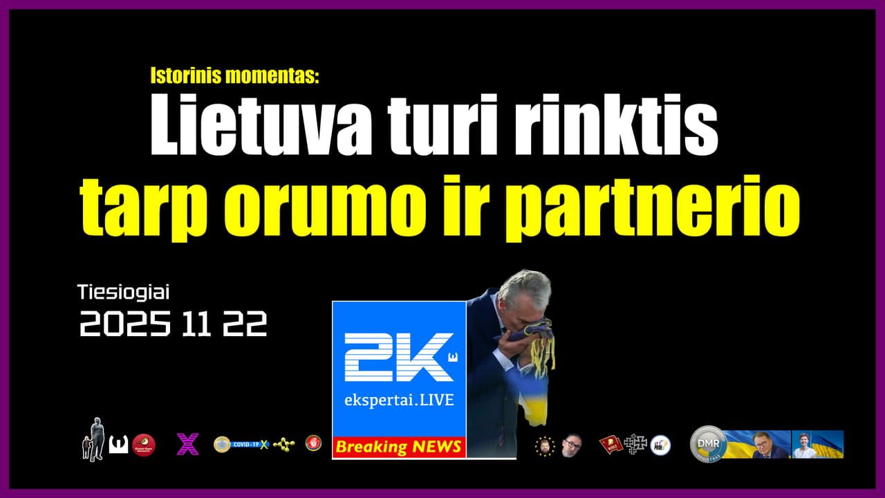 Lietuva renkasi orumą – būsime su Ukraina iki finišo