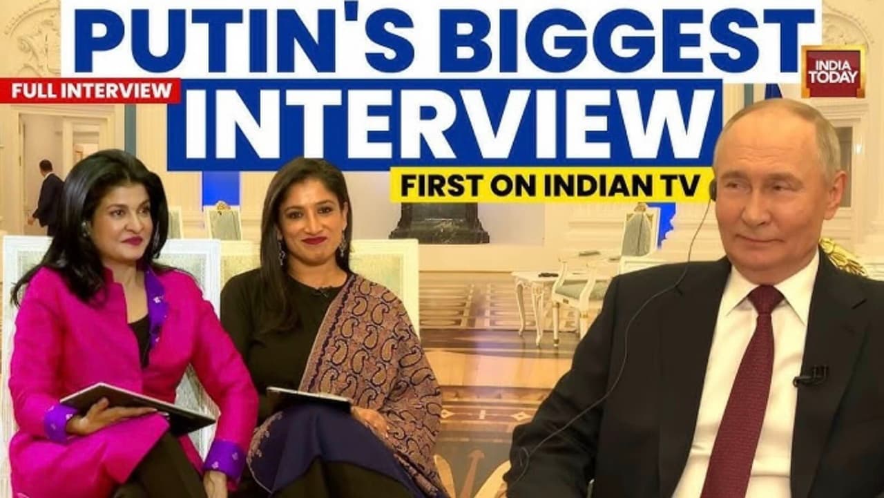 „India Today“ interviu su Rusijos prezidentu Vladimiru Putinu
