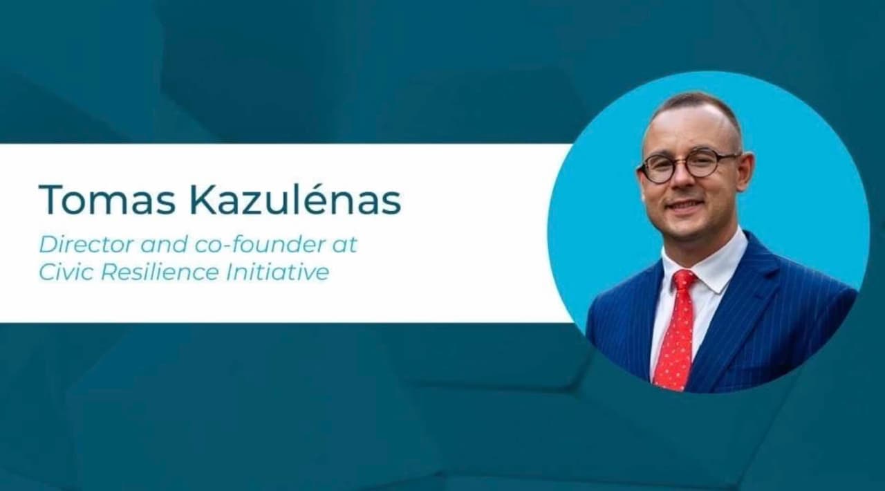 VšĮ „Pilietinio atsparumo iniciatyva“ direktorius Tomas Kazulėnas. Nuotr. iš T. Kazulėno asmeninės paskyros visuomeniniame tinkle Facebook.