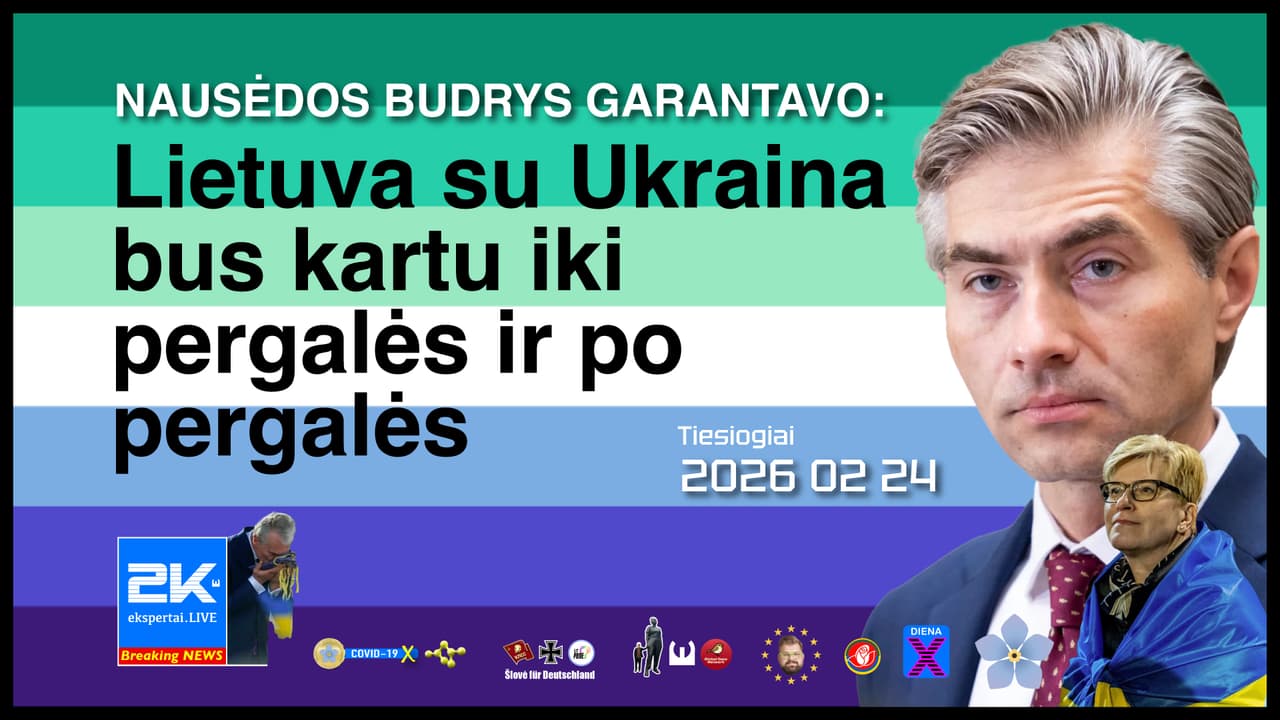 Ukrainos pergalė – šviesios Lietuvos ateities sąlyga ir garantas
