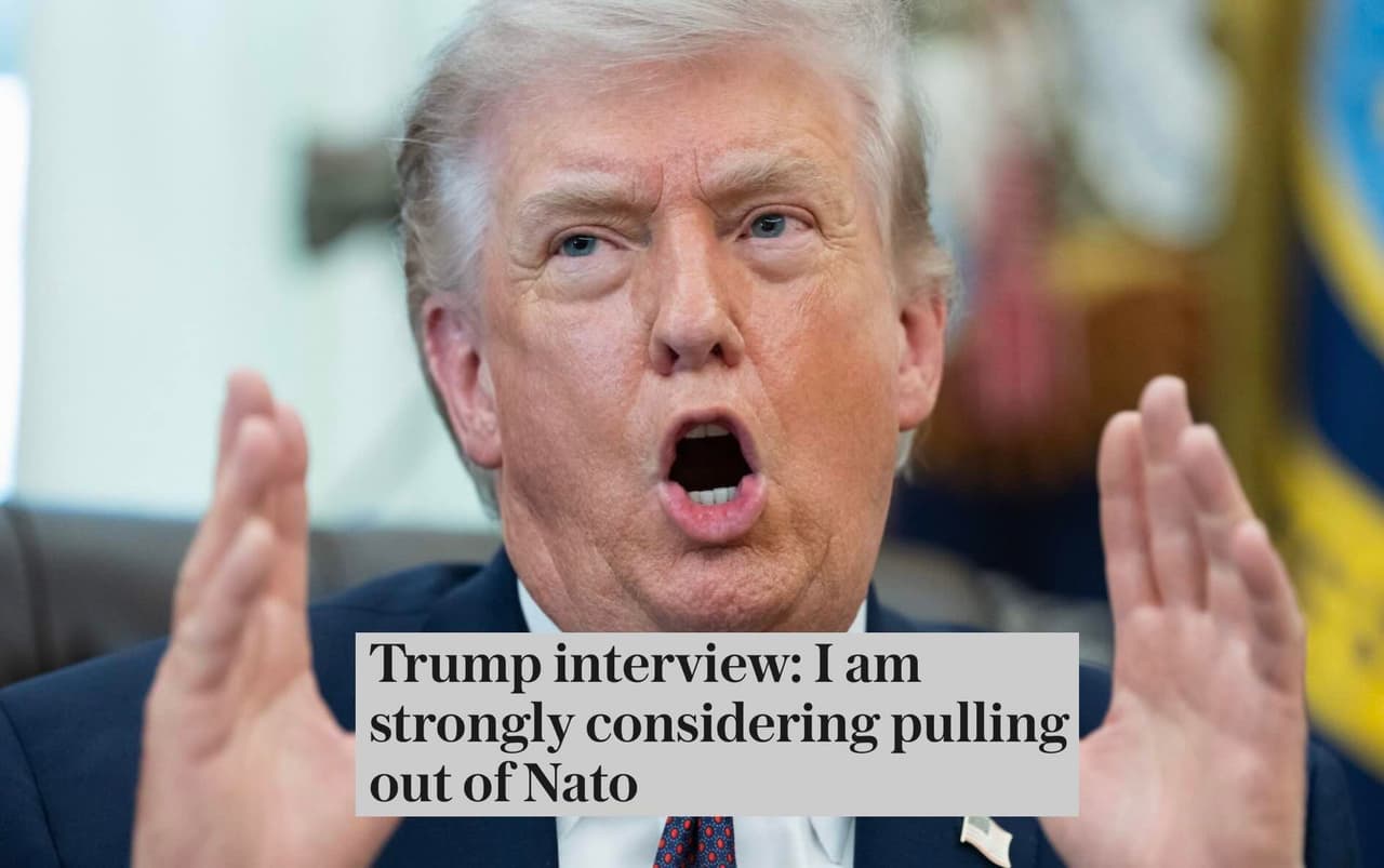 Trump kalbos apie JAV pasitraukimą iš NATO – vis dažnesnės