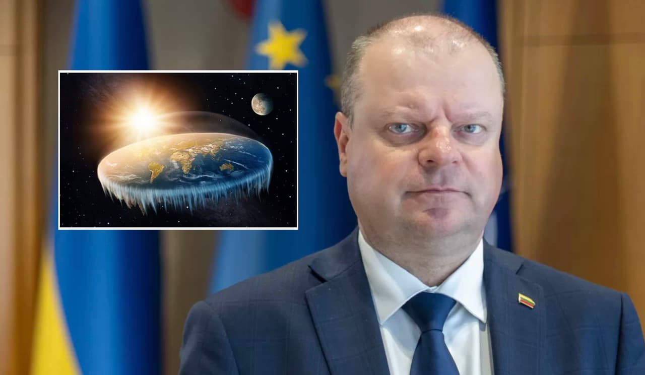 Sauliau Skverneli, ar Žemė apvali?